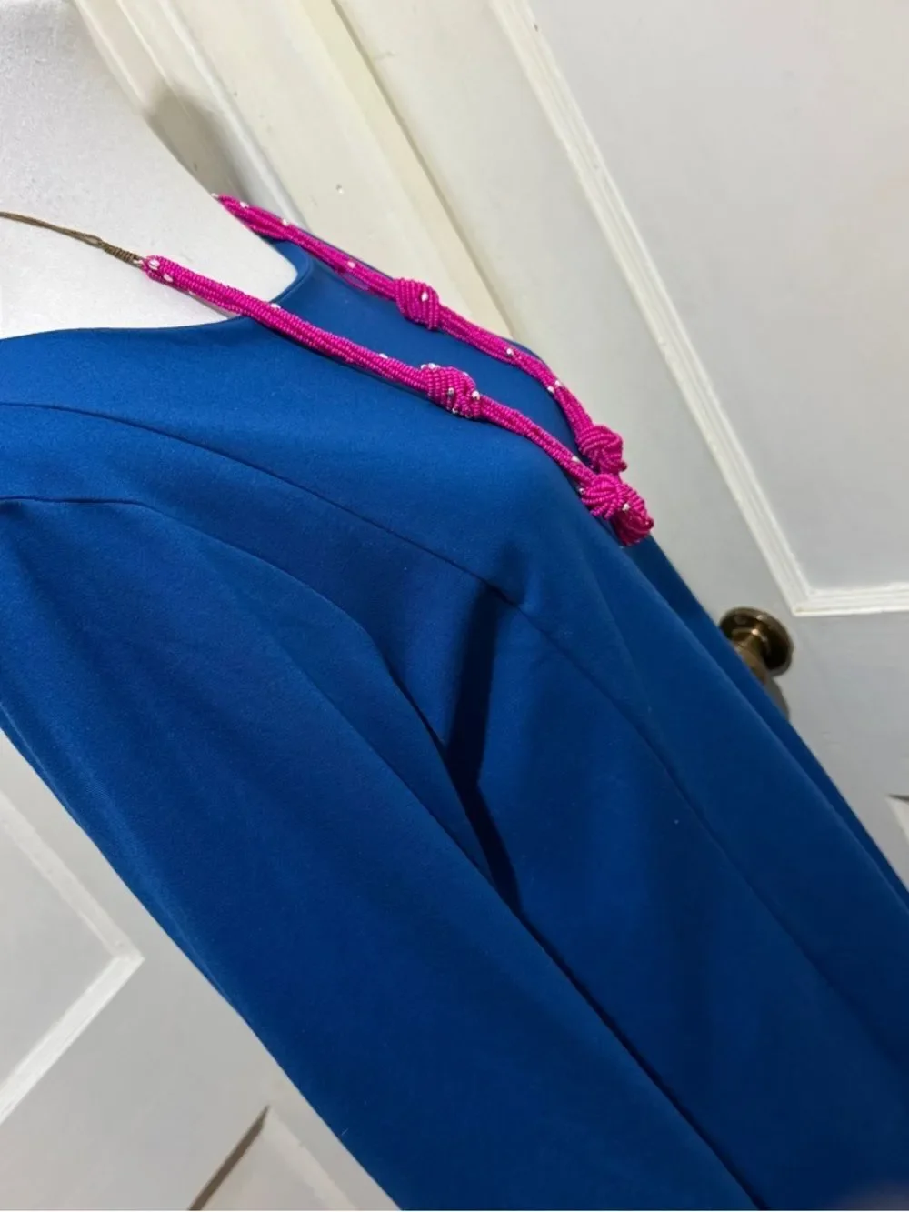 J. Crew Royal Blue Shift Dress Women's Large